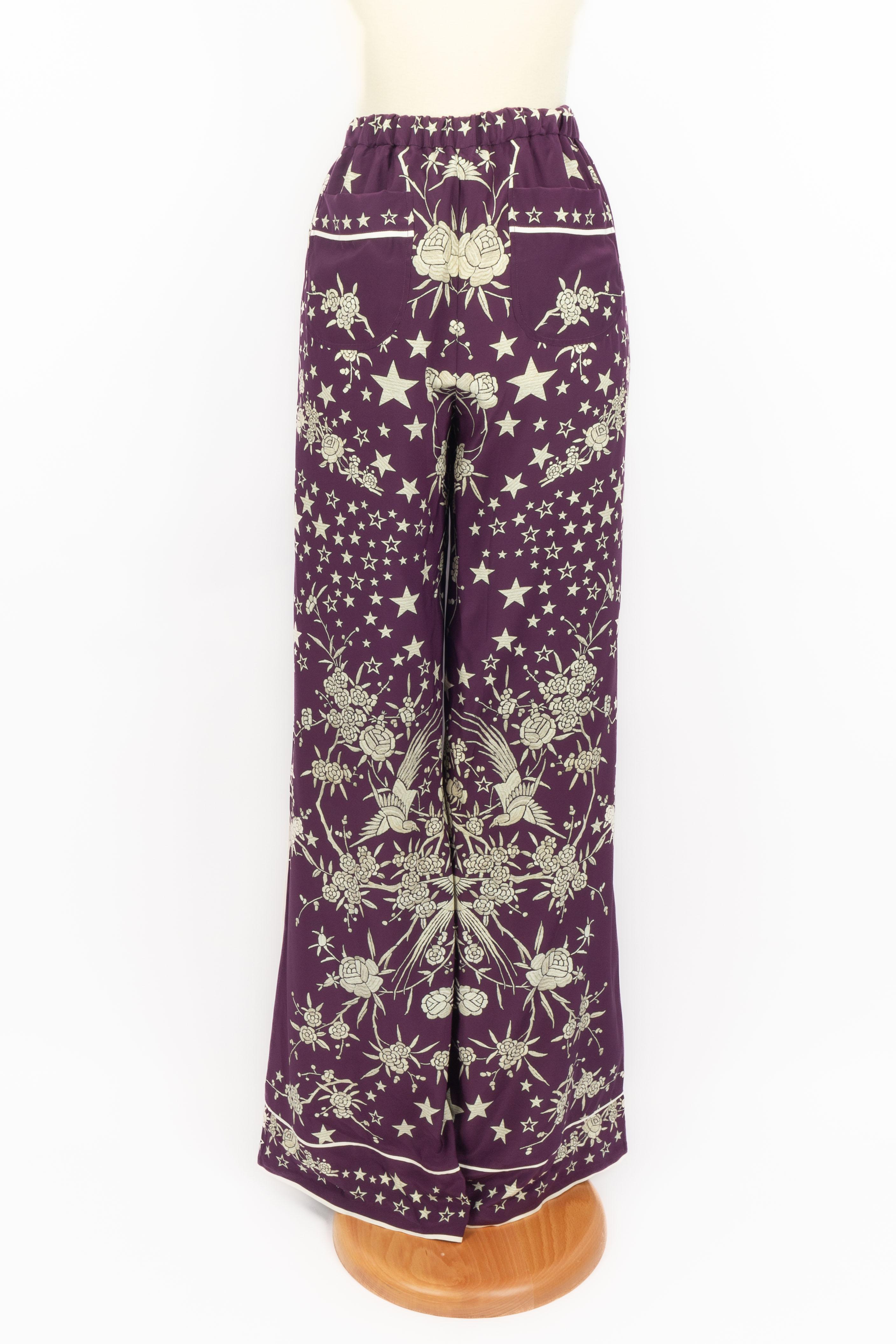 Roberto Cavalli silk set For Sale 3