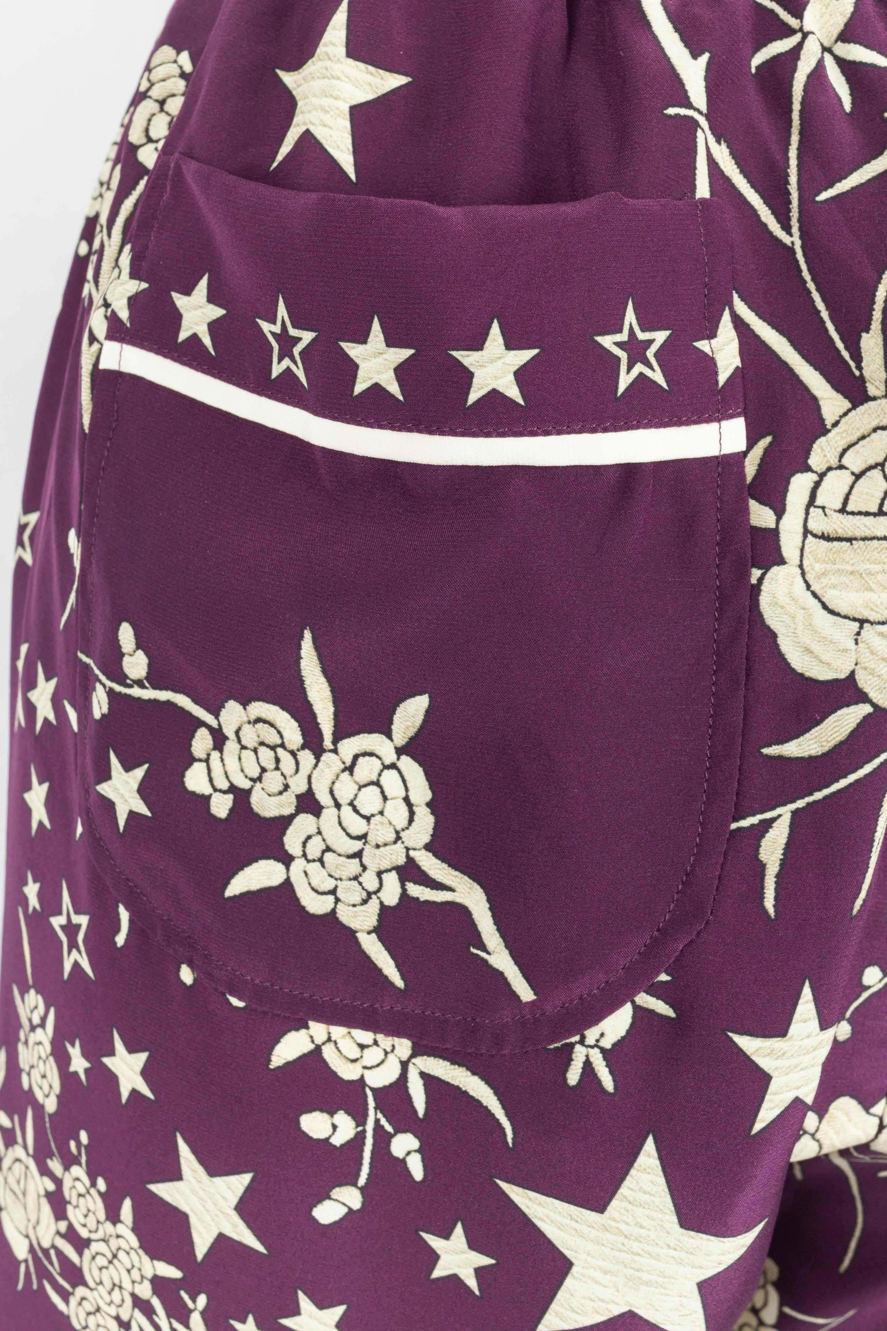 Roberto Cavalli silk set For Sale 4