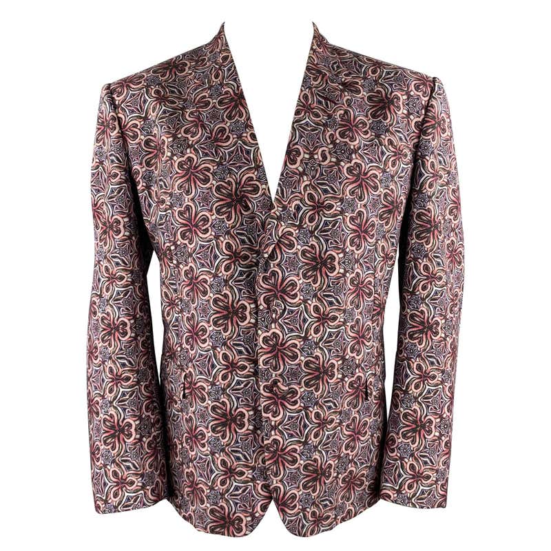 1980's Roberto Cavalli Hand-Painted Suede Jacket at 1stDibs