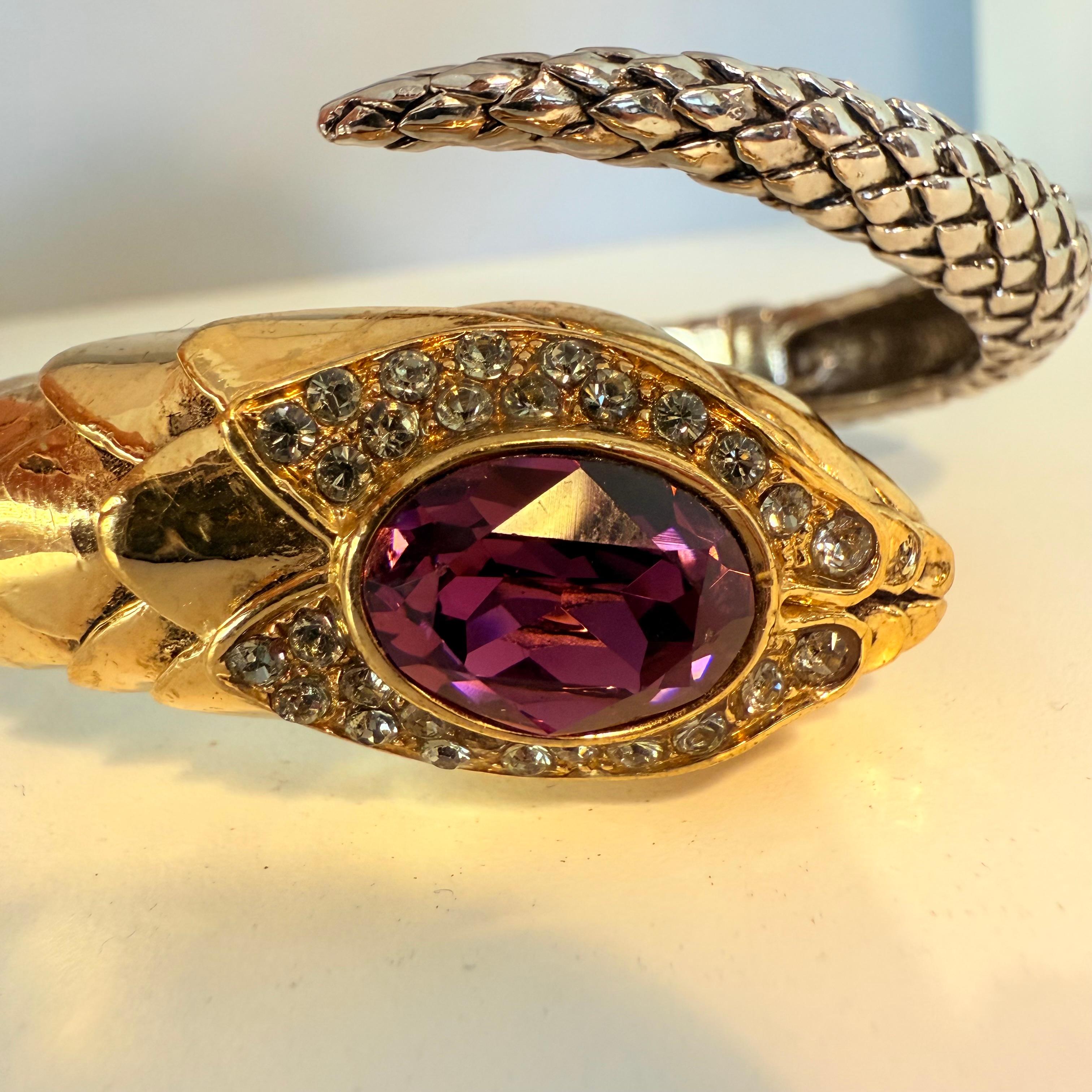 Brazalete de serpiente Roberto Cavalli 1