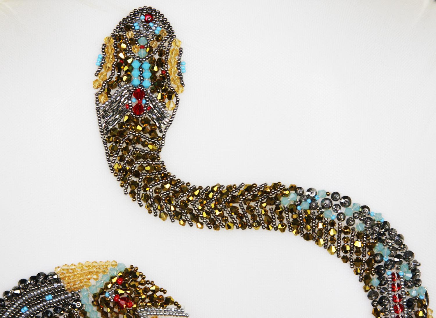 Roberto Cavalli Snake Beads Embellished Black Stretch Dress Gown It. 40 - US 4 2