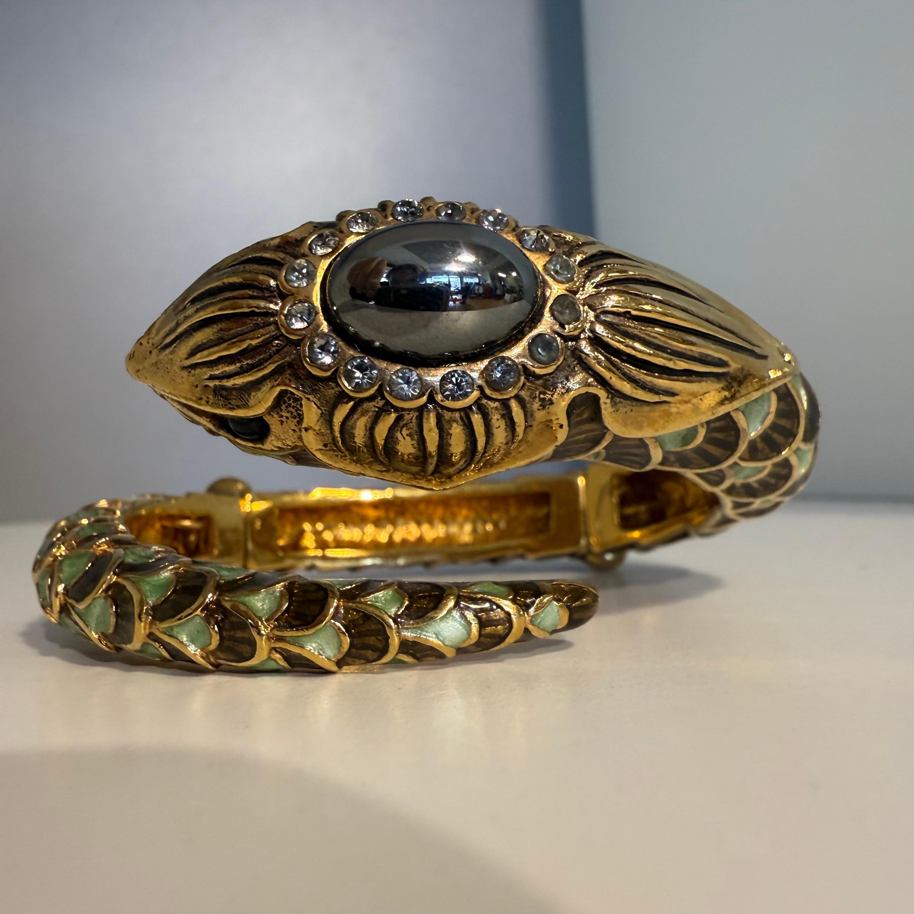 Roberto Cavalli - Bracelet en serpent en vente 1