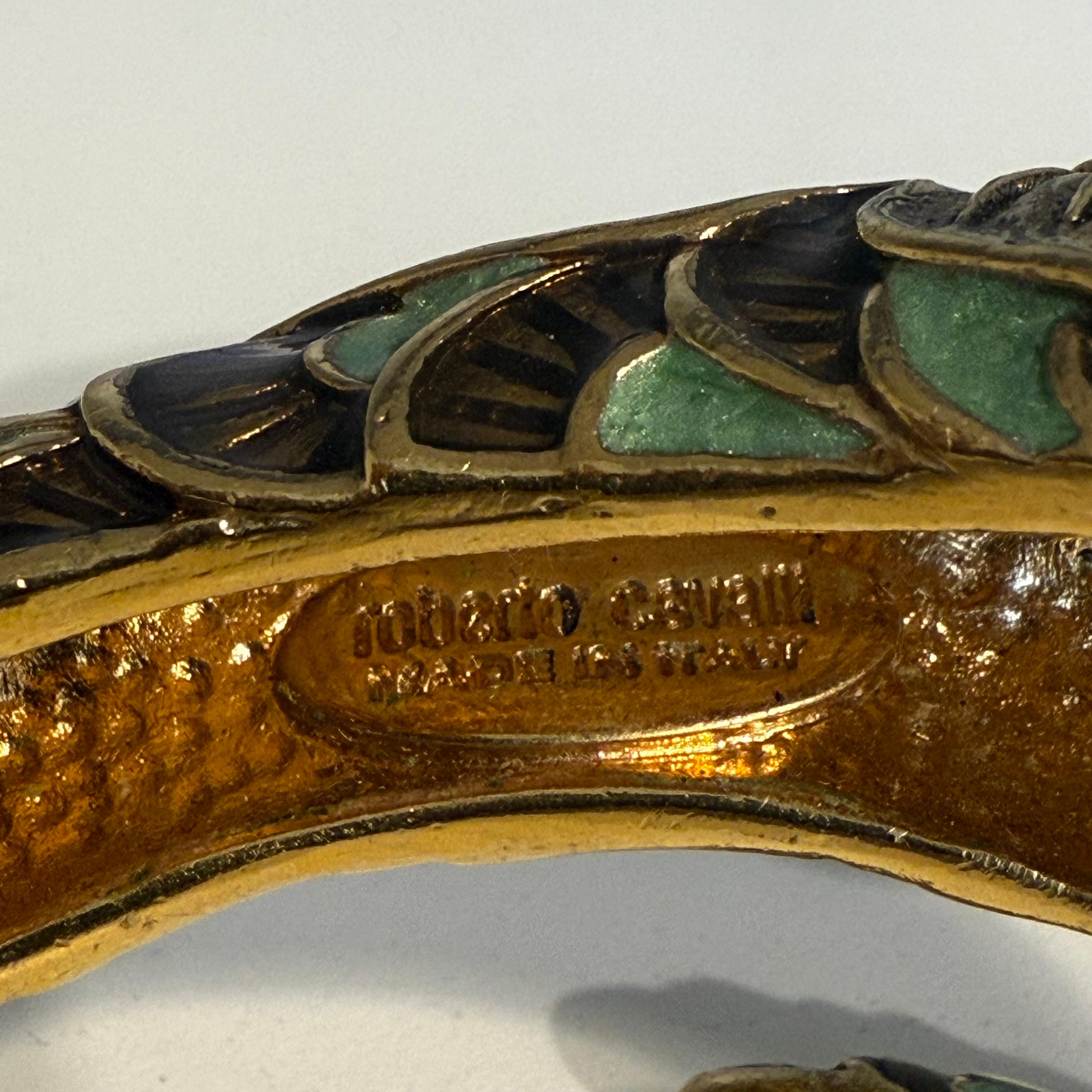 Roberto Cavalli - Bracelet en serpent en vente 3