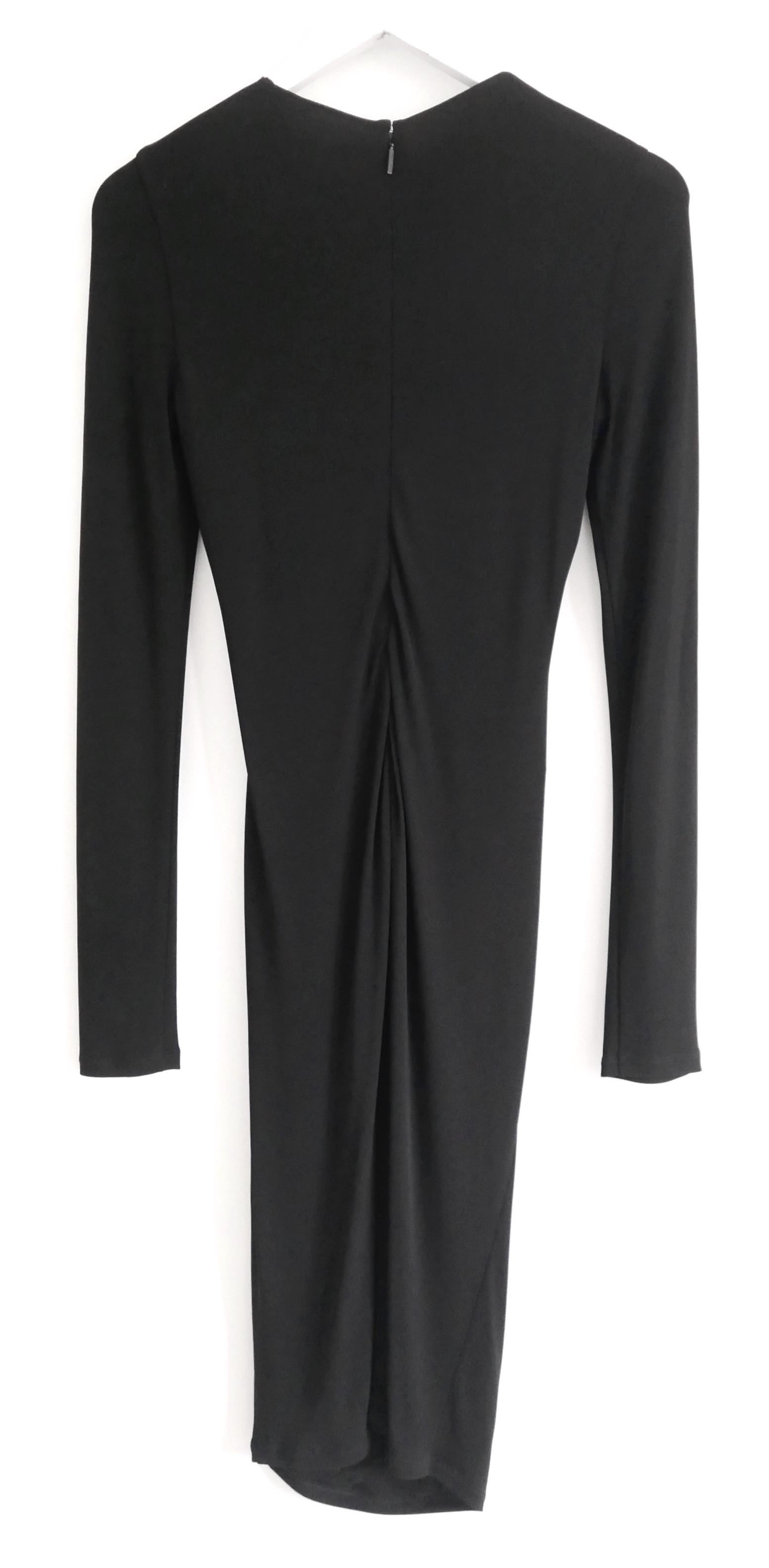 Roberto Cavalli Vestido Negro Adornado con Serpiente en Excelente estado para la venta en London, GB