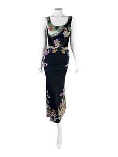 Roberto Cavalli Spring 2003 Chinoiserie Floral Set