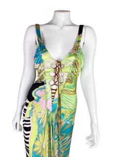 Roberto Cavalli Spring 2004 Maxi Dress