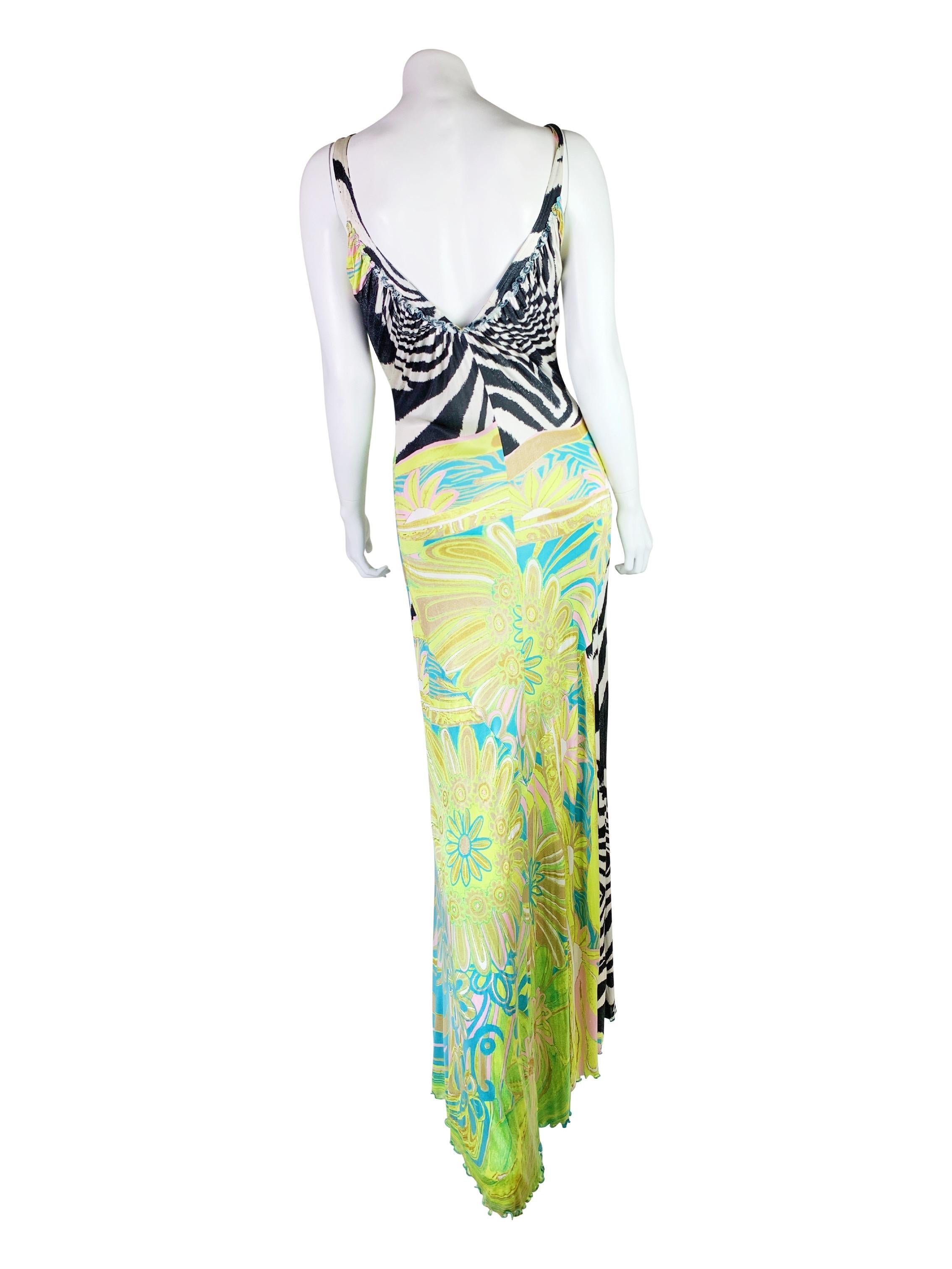 Roberto Cavalli Spring 2004 Maxi Dress In Excellent Condition In Prague, CZ