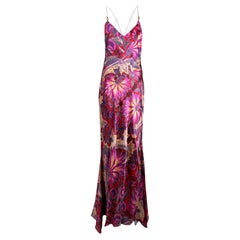 Roberto Cavalli Spring 2006 Maxi floral printed dress