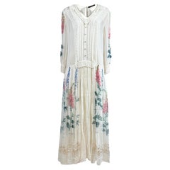 Roberto Cavalli Spring 2009 Look 31 Maxi chiffon dress printed floral