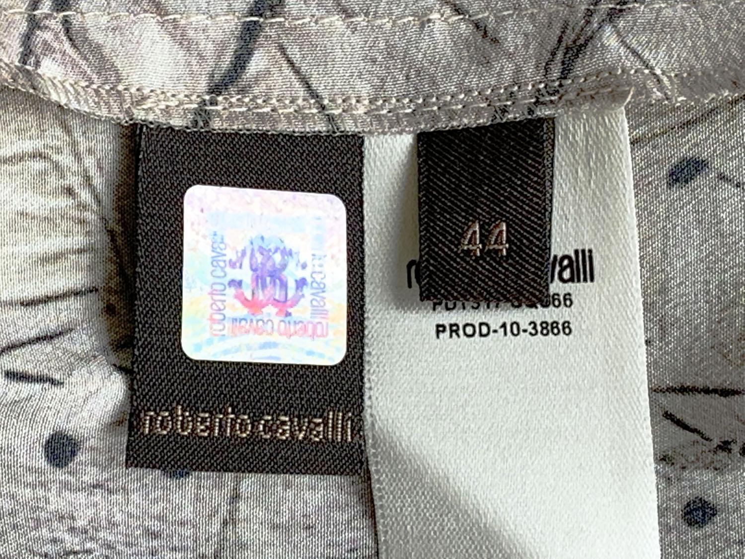 Roberto Cavalli SS 2011 Runway Falda de flecos ombre con estampado de cocodrilo + caftán It 44 en venta 11