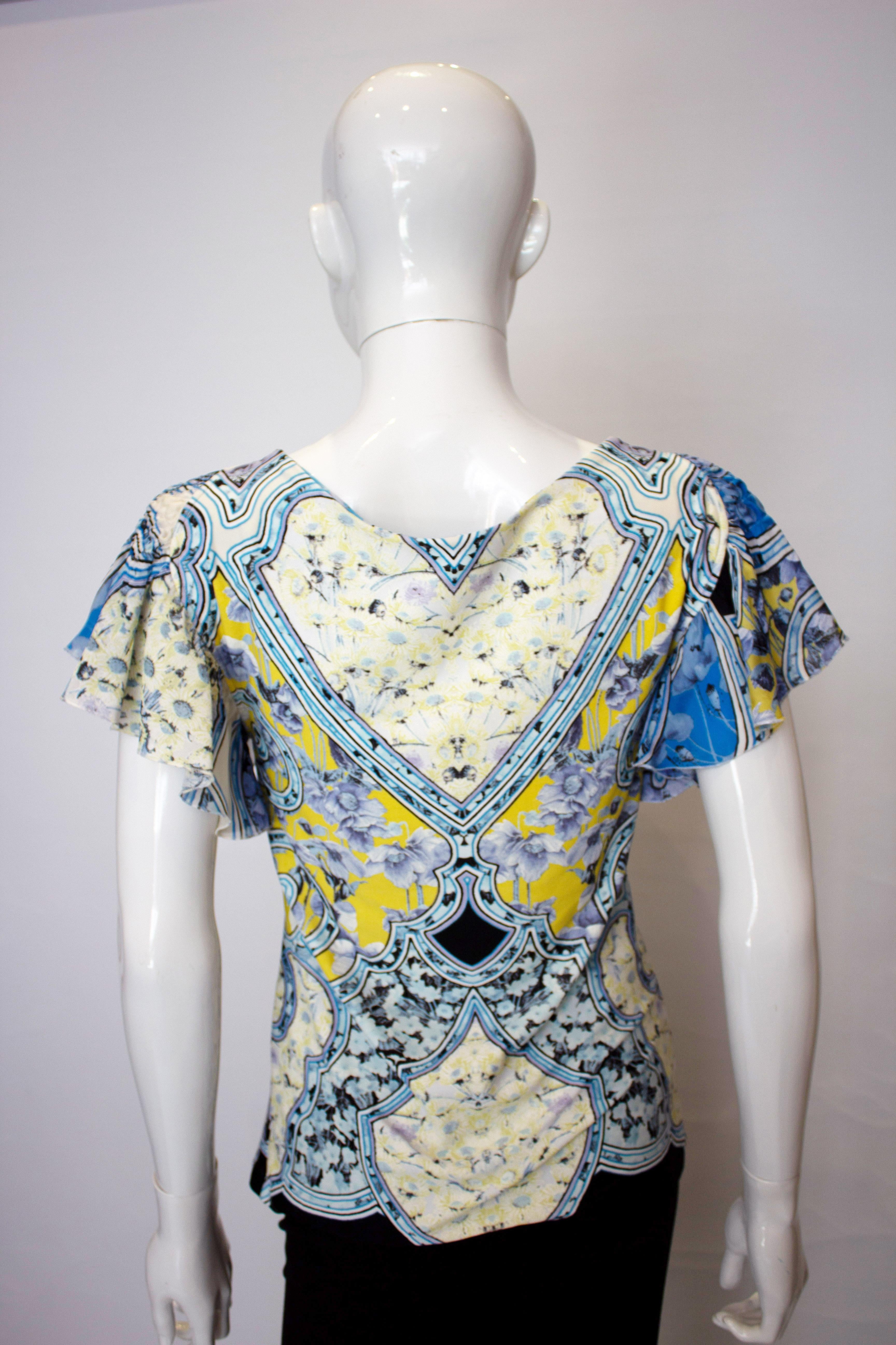 Roberto Cavalli Sommeroberteil im Angebot 1