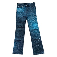 Pantalon en jean ROBERTO Cavalli Swarovski Pantalon en jean ROBERTO Cavalli Swarovski