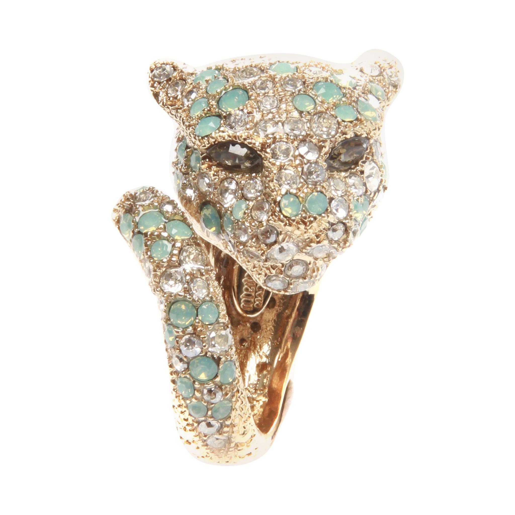 Roberto Cavalli Swarovski Panther Ring