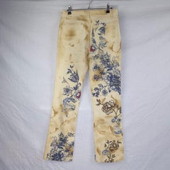 Roberto Cavalli tattoo jeans 2003