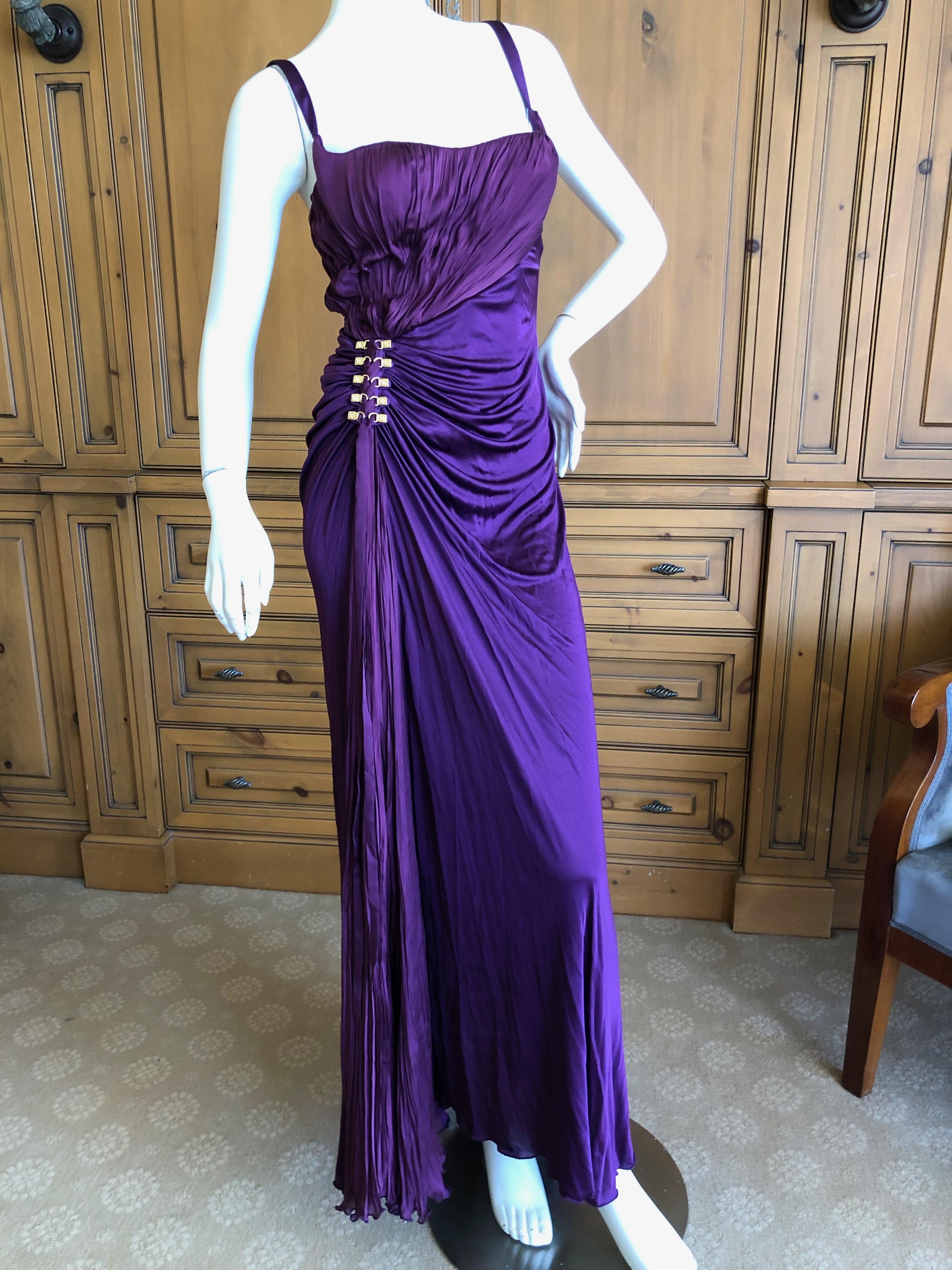 90s purple dress