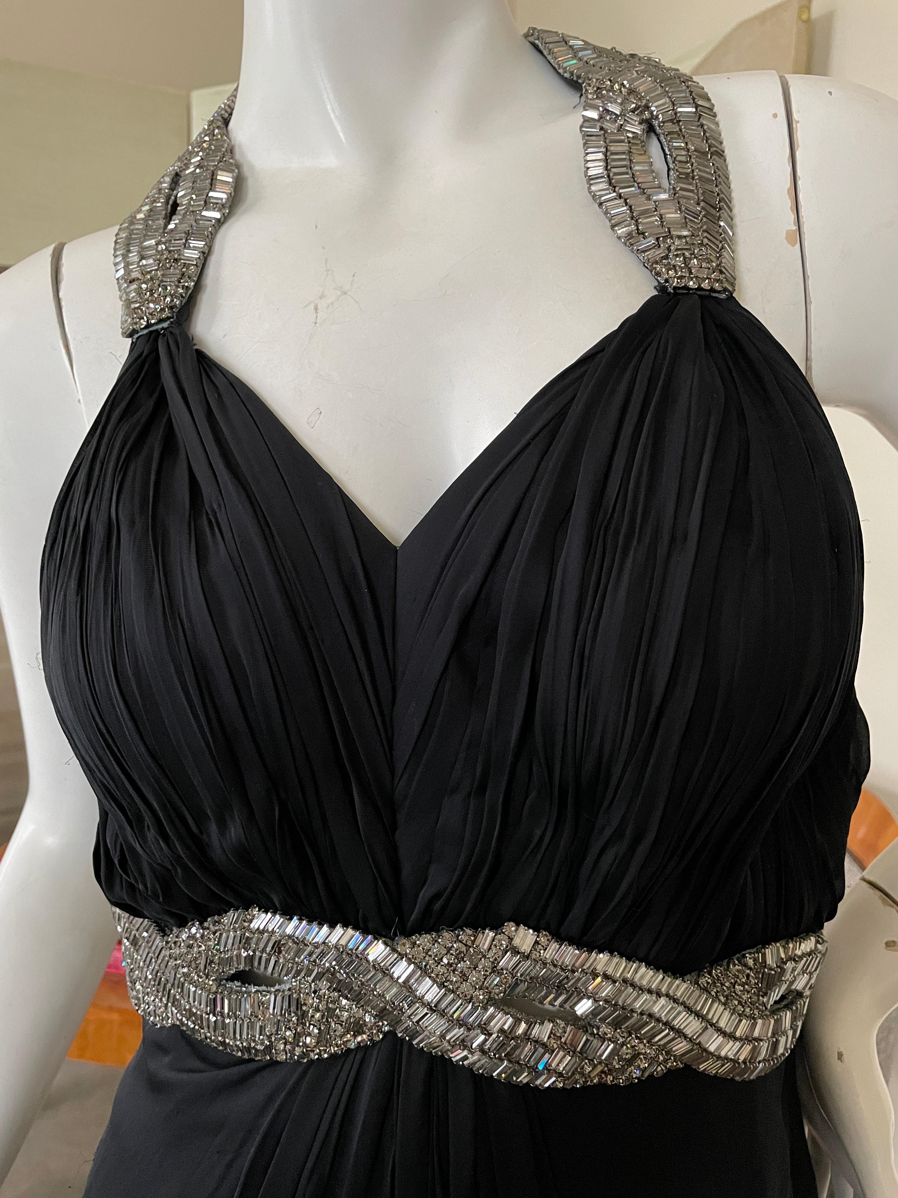 extravagant black dress