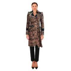 Roberto Cavalli Vintage Brocade Velvet Coat