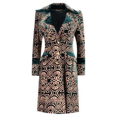 Roberto Cavalli Vintage Brocade Velvet Coat