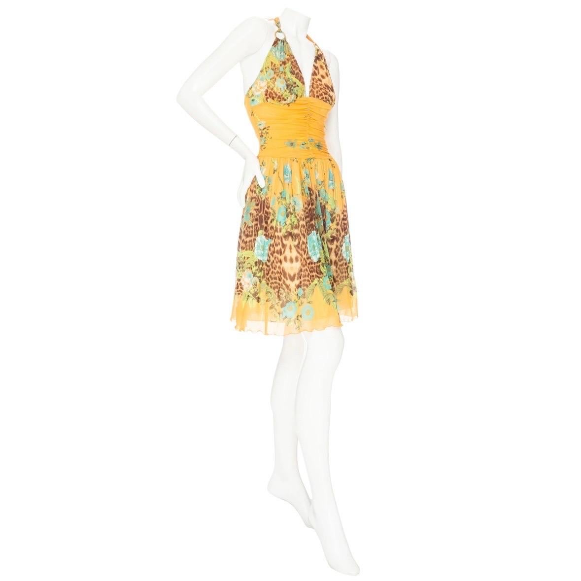 Taliyah Midi Dress - Floral Print - Halter Neckline - Flowing Silhouette - Intricate Detailing - Flattering Length main image 0