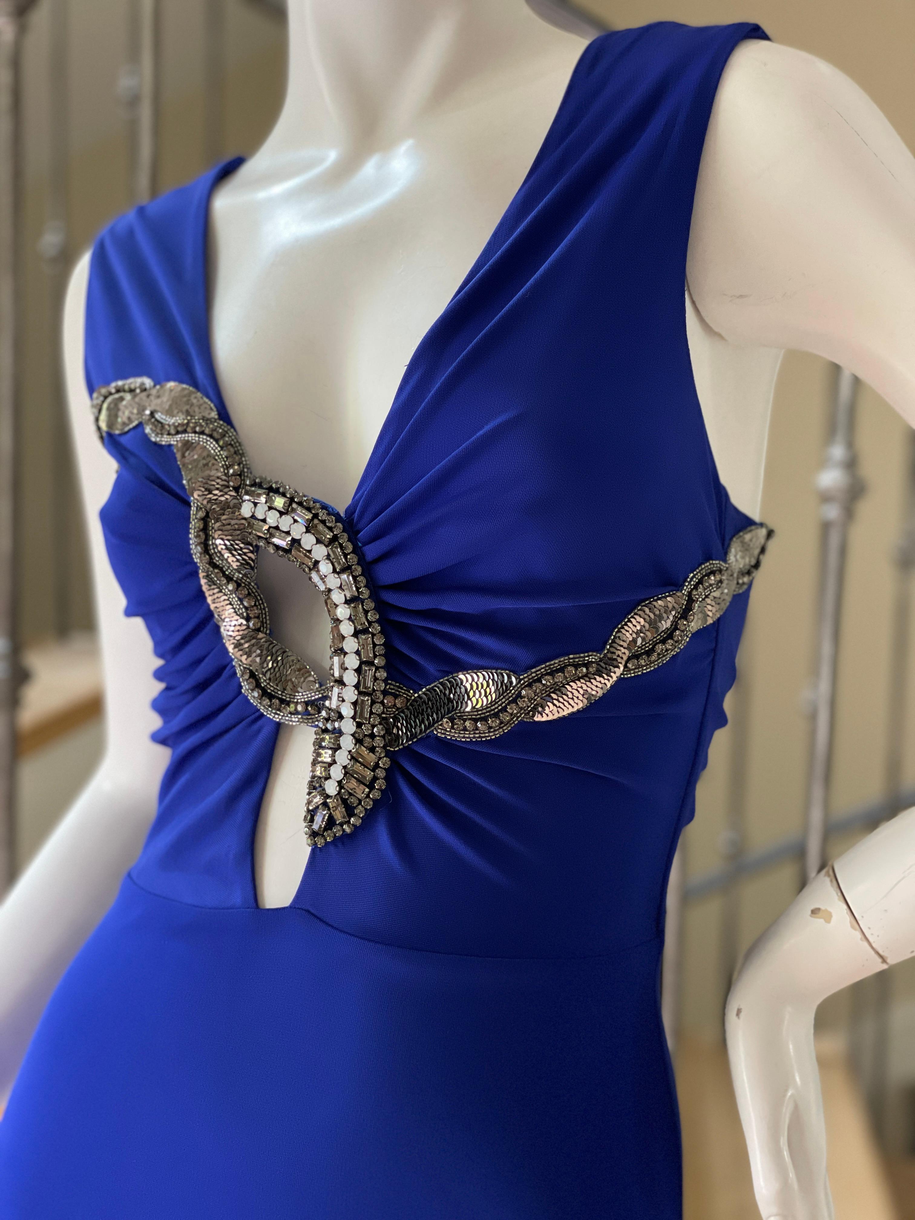 roberto cavalli snake dress