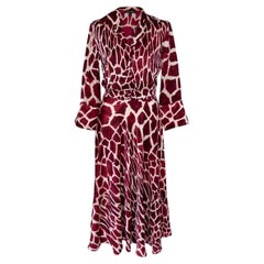 Roberto Cavalli Vintage SATC Carrie Robbery Scene Giraffe Dress Sex and The City