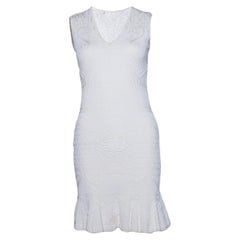 Roberto Cavalli, white structured dress