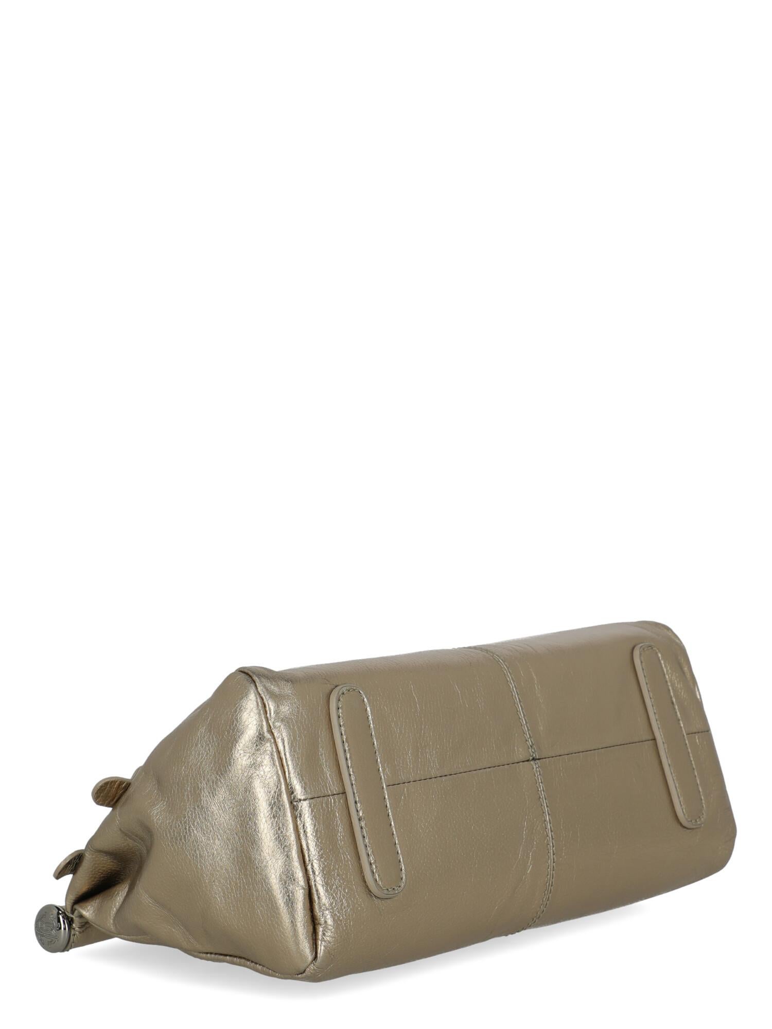 Roberto Cavalli  Women   Shoulder bags  Gold Leather  In Good Condition For Sale In Milan, IT