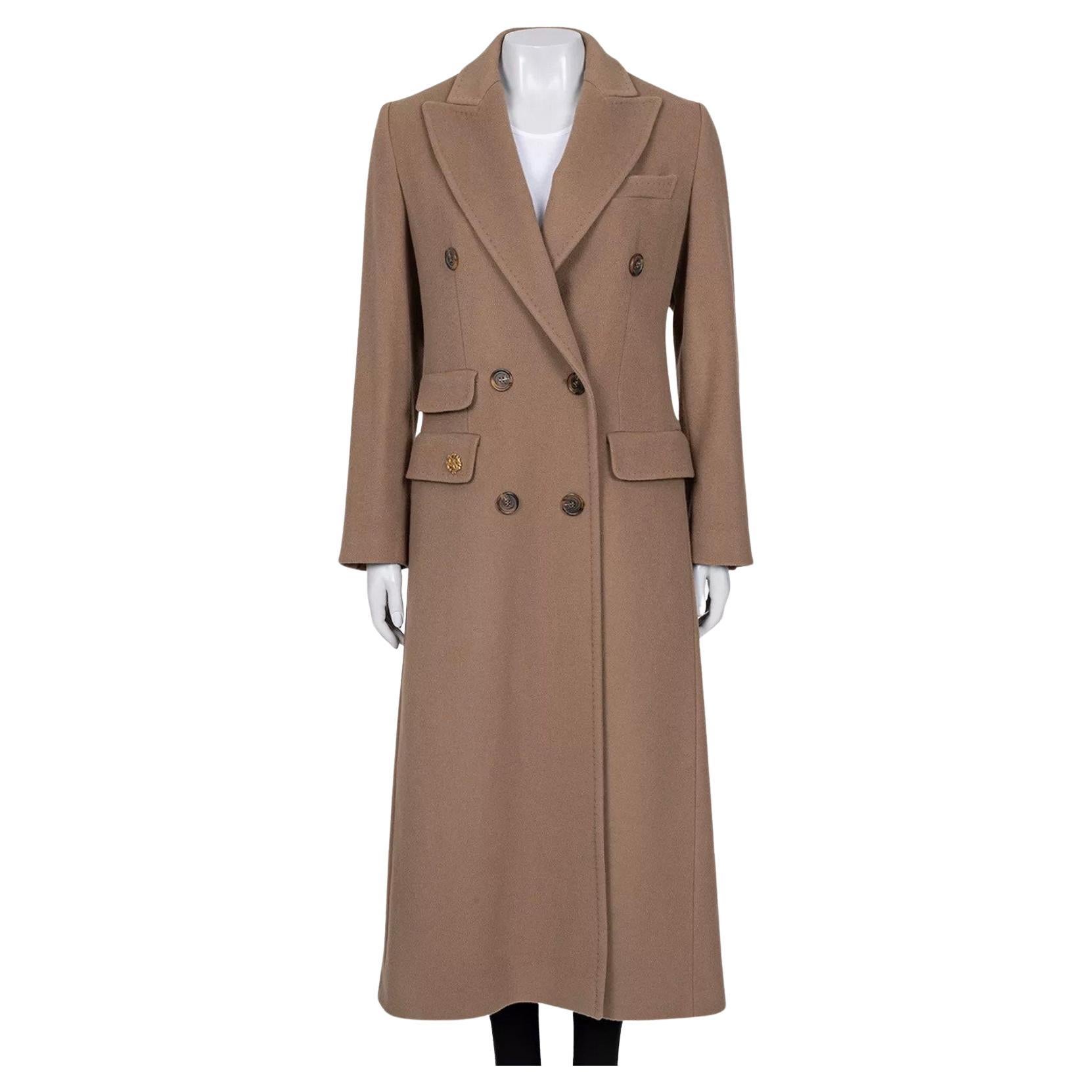 Manteau en laine et cachemire Roberto Cavalli - Taille 42/ M