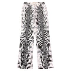 Roberto Cavalli "Zebra" Jeans - S/S 2000