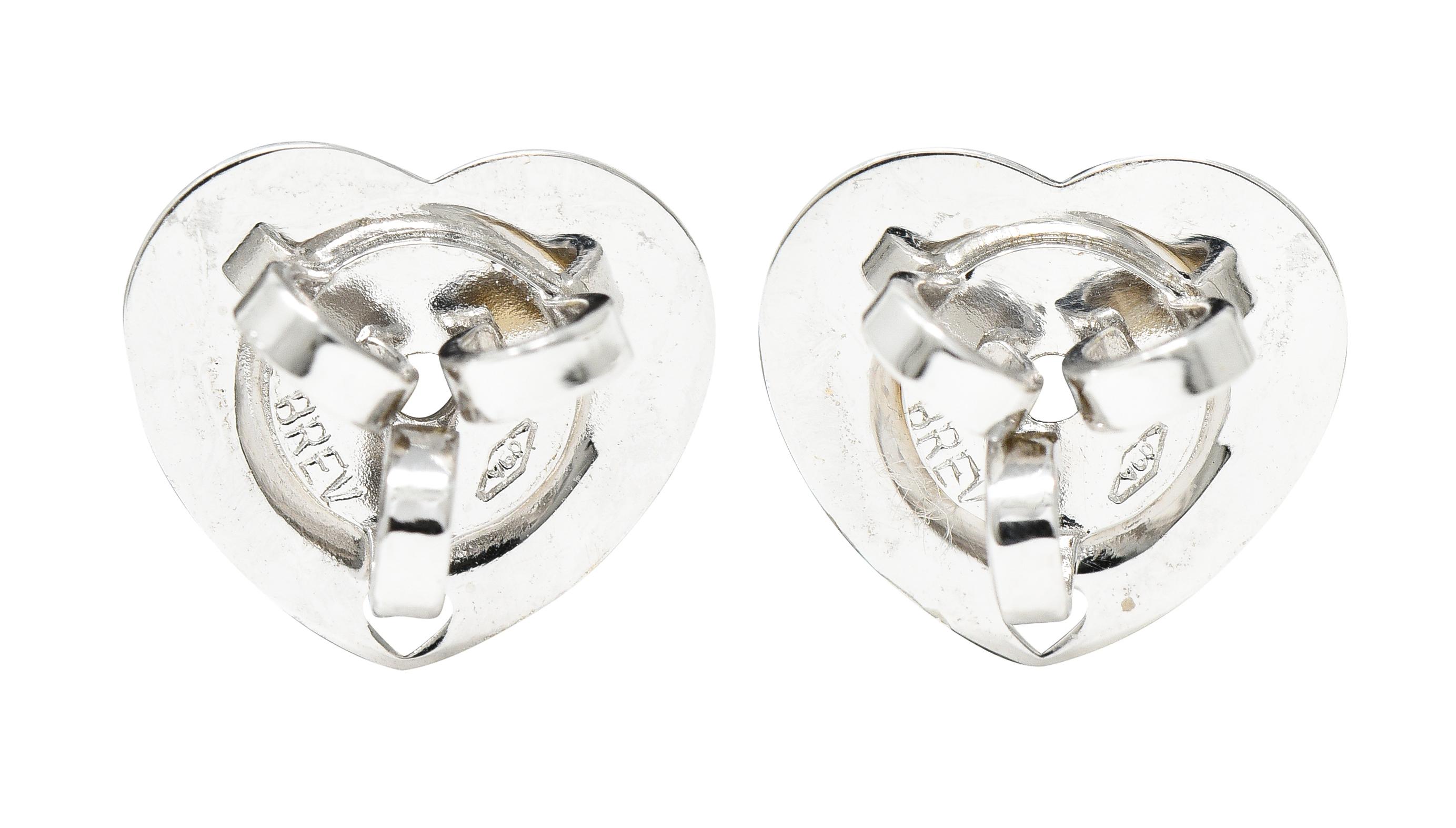 Roberto Coin 1.69 Carats Diamond 18 Karat White Gold Cento Drop Earrings 1