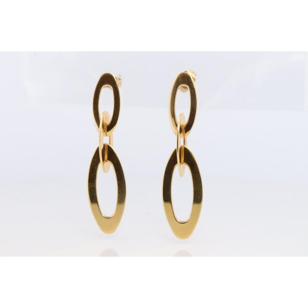 Roberto Coin 18k Tropfenohrringe. Schick und glänzend Roberto Coin. Roberto Münze 7