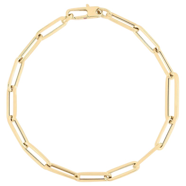 Roberto Coin Pulsera de oro de 18 quilates con clip 5310135AYLB0