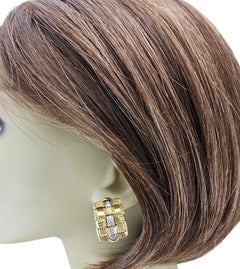 Roberto Coin 18K Gold Diamond Appassionata Convertible Earrings #24304