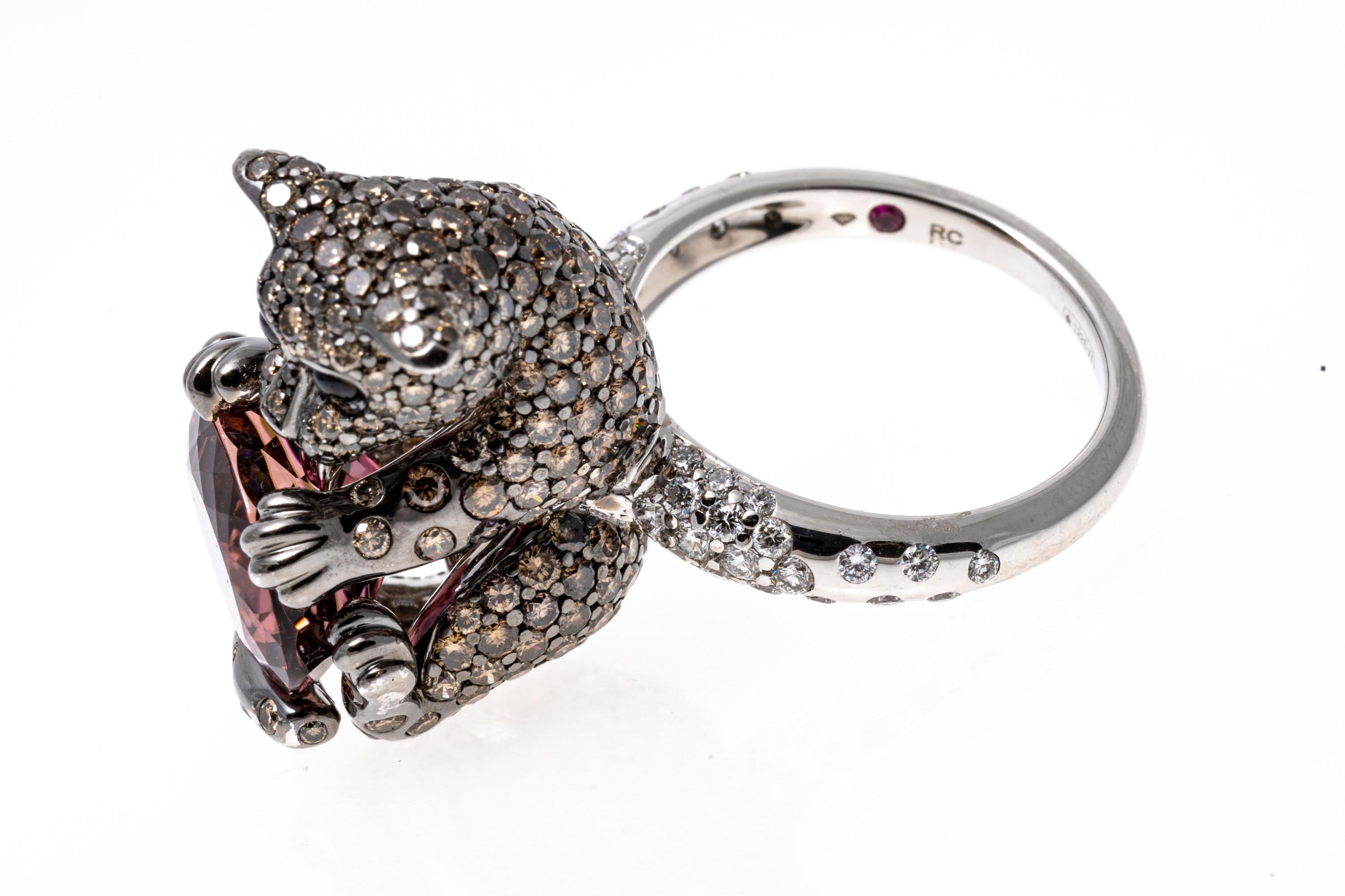 cat diamond ring