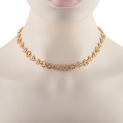 Roberto Coin 18K Rose Gold 1.05ct Diamond Necklace RC22-061926