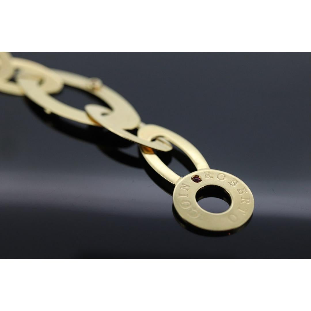 Roberto Coin Armband aus 18 Karat Gelbgold. Chic und Shine-Armband. Roberto Münze Damen im Angebot