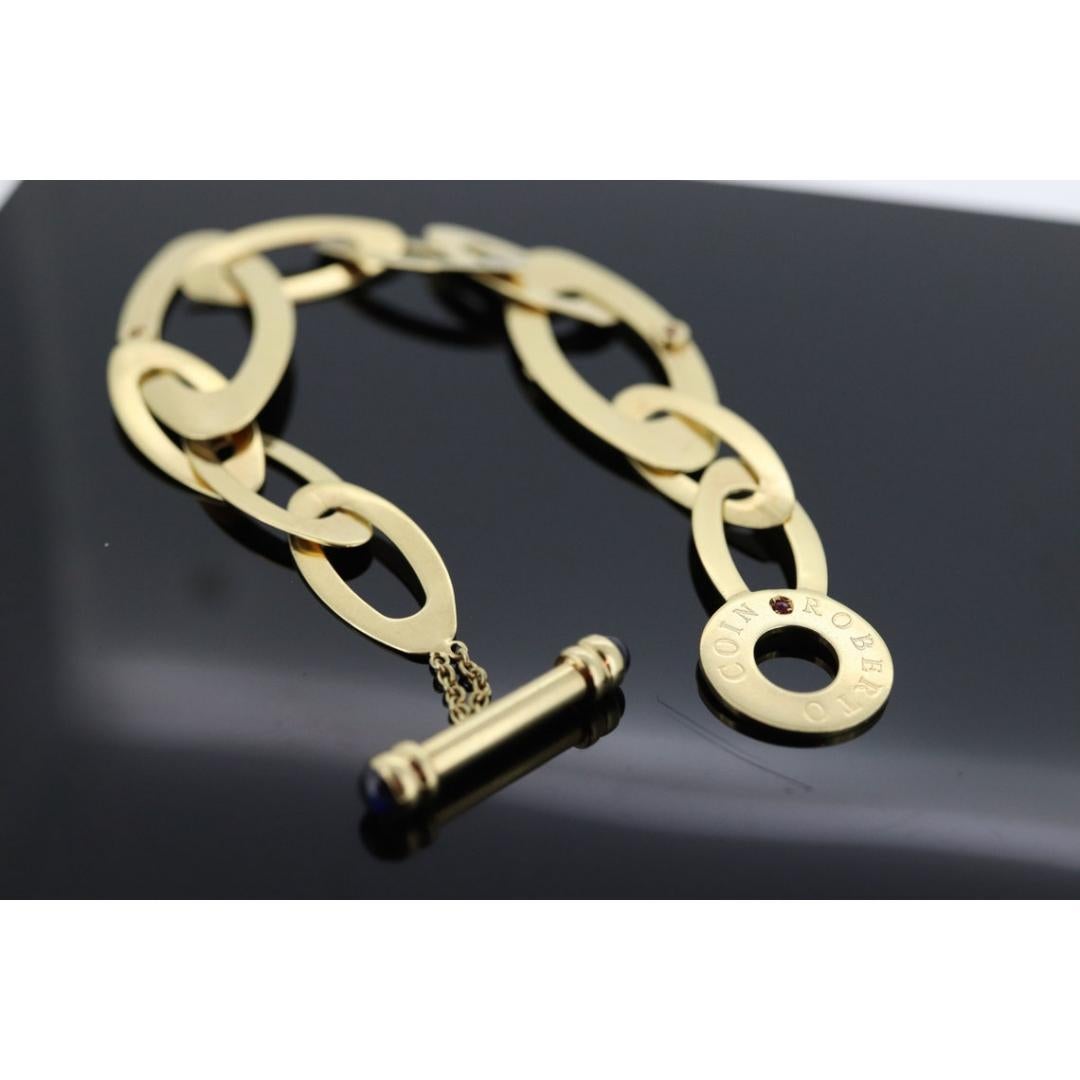 Roberto Coin Armband aus 18 Karat Gelbgold. Chic und Shine-Armband. Roberto Münze im Angebot 2