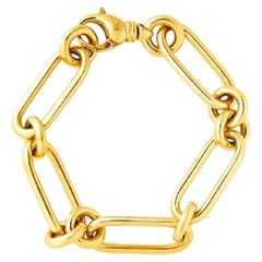 Roberto Coin 18k Yellow Gold Classic Link Bracelet 9151059AYLB0