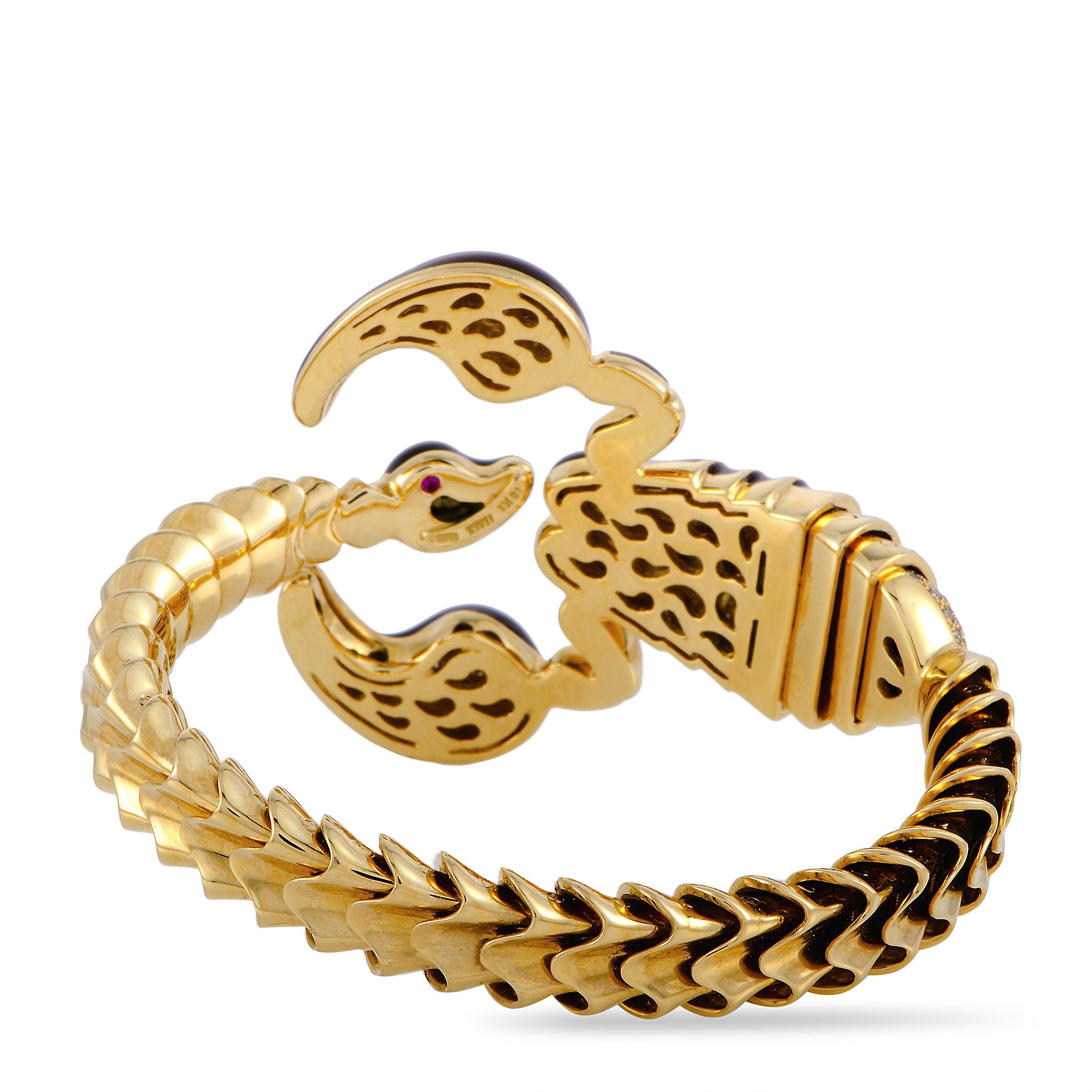 scorpion bracelet gold
