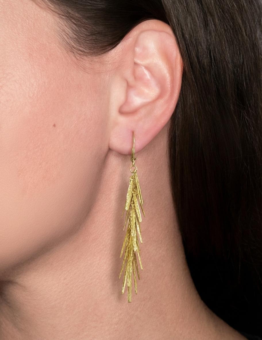 Contemporaneo Roberto Coin - Orecchini a goccia in oro giallo 18 ct. in vendita