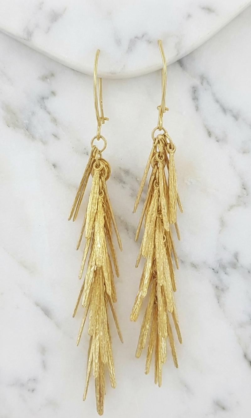 Roberto Coin - Orecchini a goccia in oro giallo 18 ct. In condizioni ottime in vendita a Chicago, IL