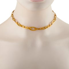 Roberto Coin 18K Yellow Gold Oval Link Necklace RC10-070626