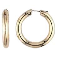 Roberto Coin 18 Karat Gold Round Hoop Earrings 210031AYER00