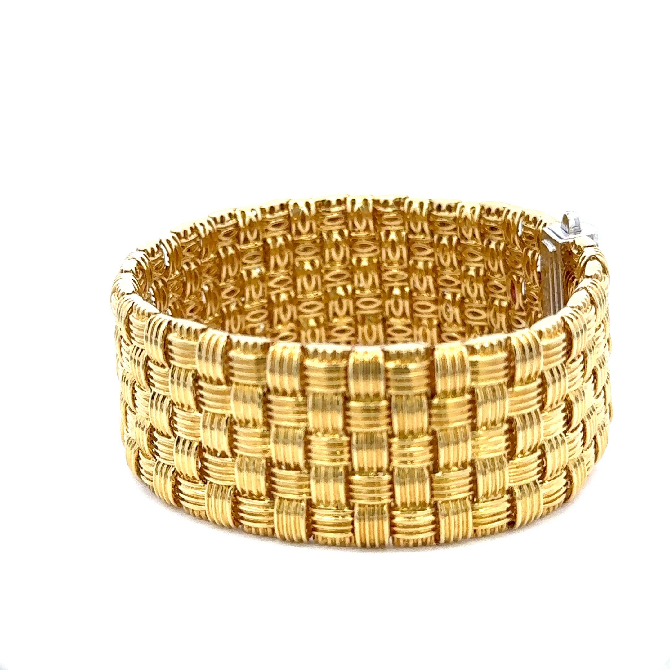 The Row 5 Row Appassionata Bracelet Or jaune 18 carats 94.4 Grammes 7.25