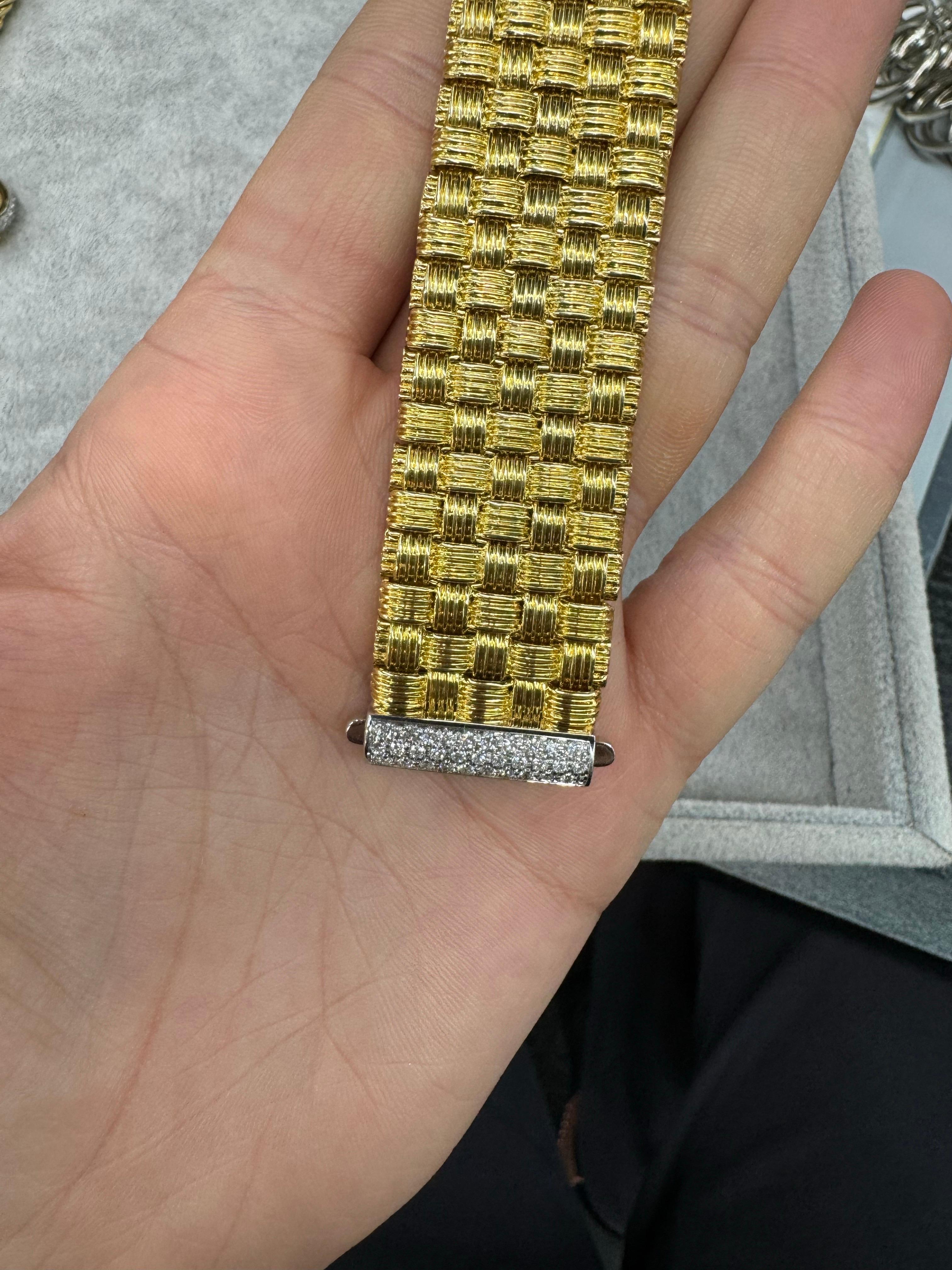 The Row 5 Row Appassionata Bracelet Or jaune 18 carats 94.4 Grammes 7.25