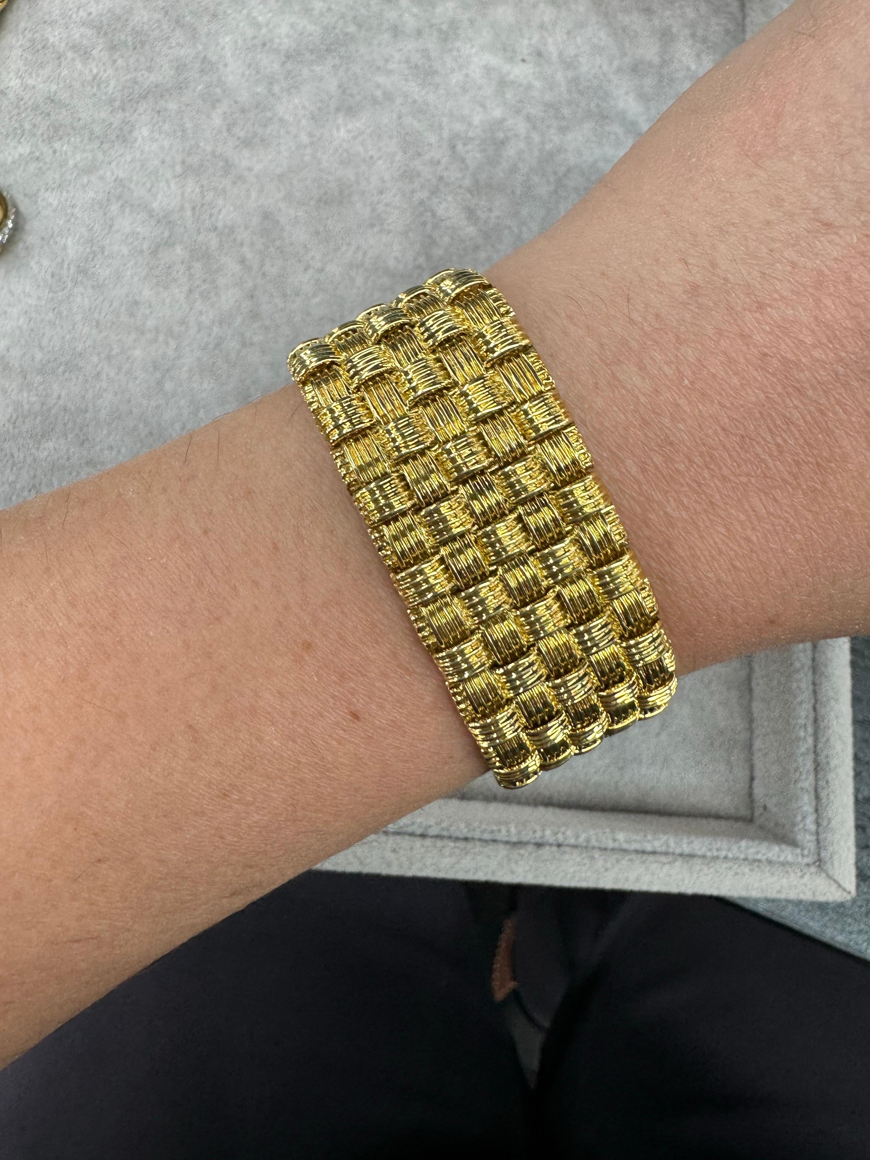 The Row 5 Row Appassionata Bracelet Or jaune 18 carats 94.4 Grammes 7.25