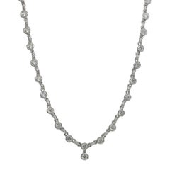 Roberto Coin Amuleto Cento Diamond Necklace with 23.08 Carat H, VS1-VS2