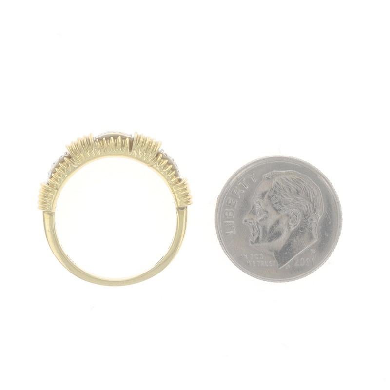 Women's Roberto Coin Apassionata Diamond Band - Yellow Gold 18k Round .14ctw Ring For Sale