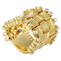 Roberto Coin Appassionata 18K Yellow Gold 0.35 ct Diamond Ring