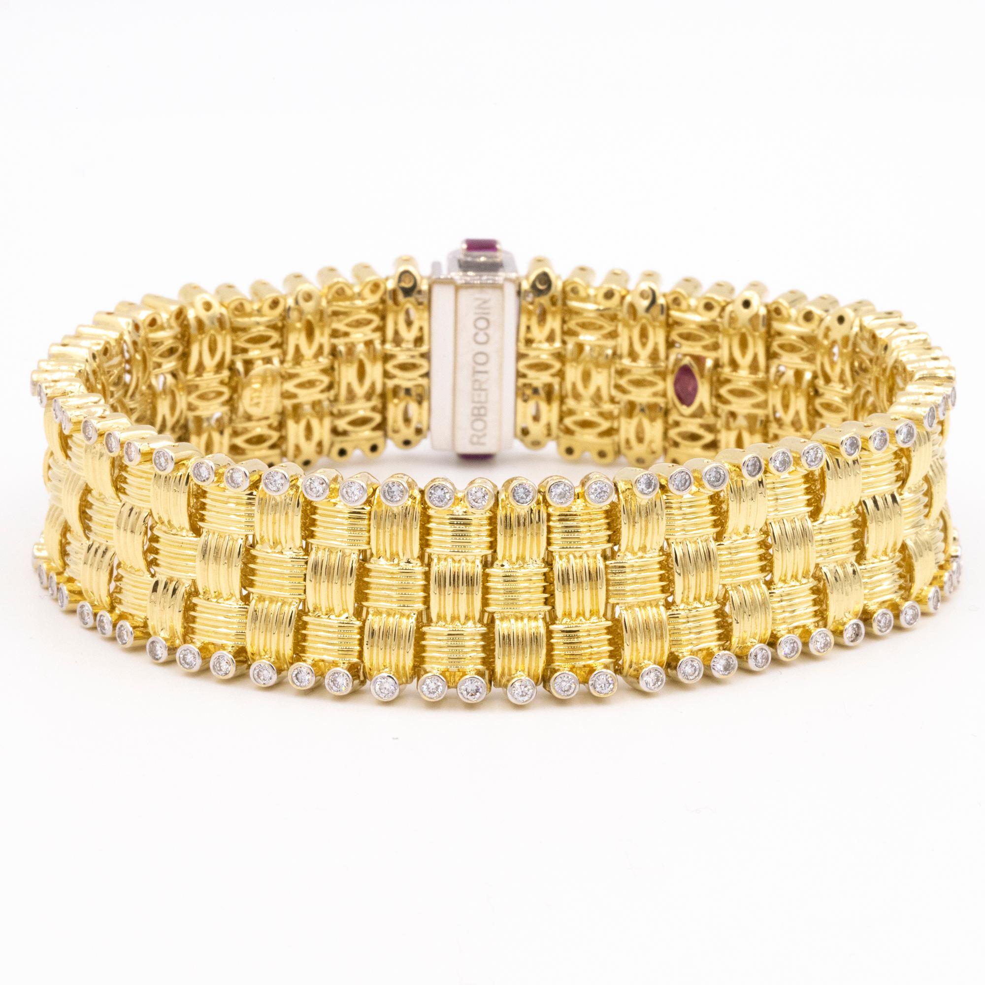 Round Cut Roberto Coin Appassionata Bracelet